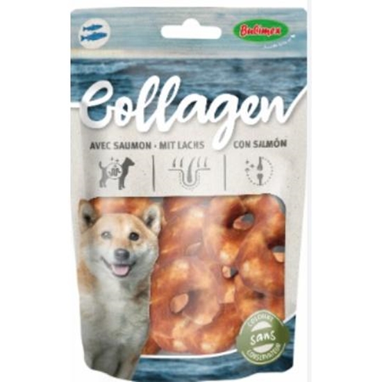 Picture of Bubimex Collagen Salmon Rings | 18-Pack Chew Treats for Dogs